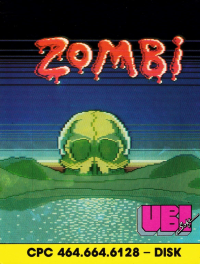 Zombi Amstrad CPC  box art